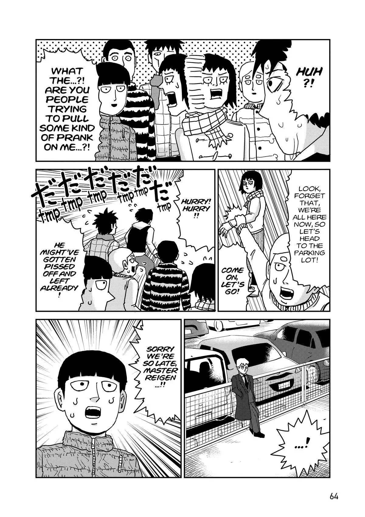 Mob Psycho 100, chapter 98, page 65