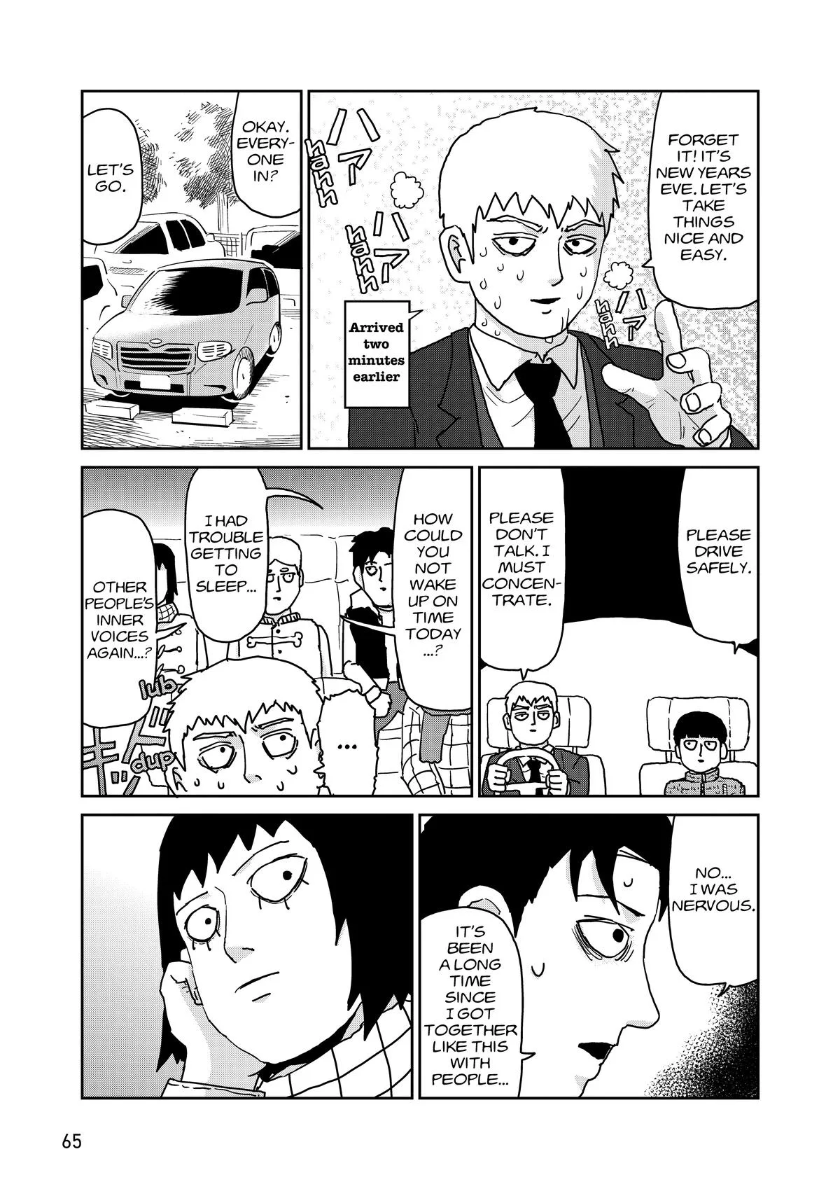 Mob Psycho 100, chapter 98, page 66