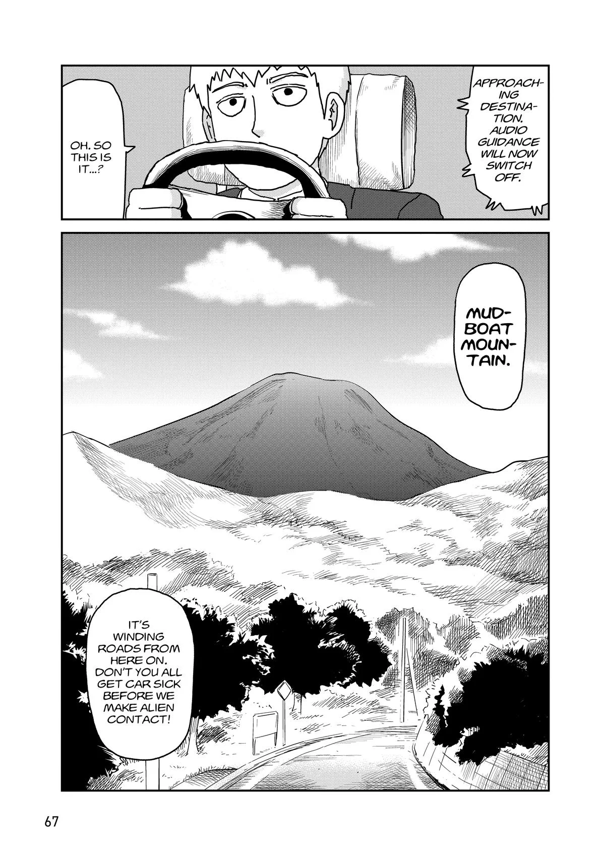 Mob Psycho 100, chapter 98, page 68