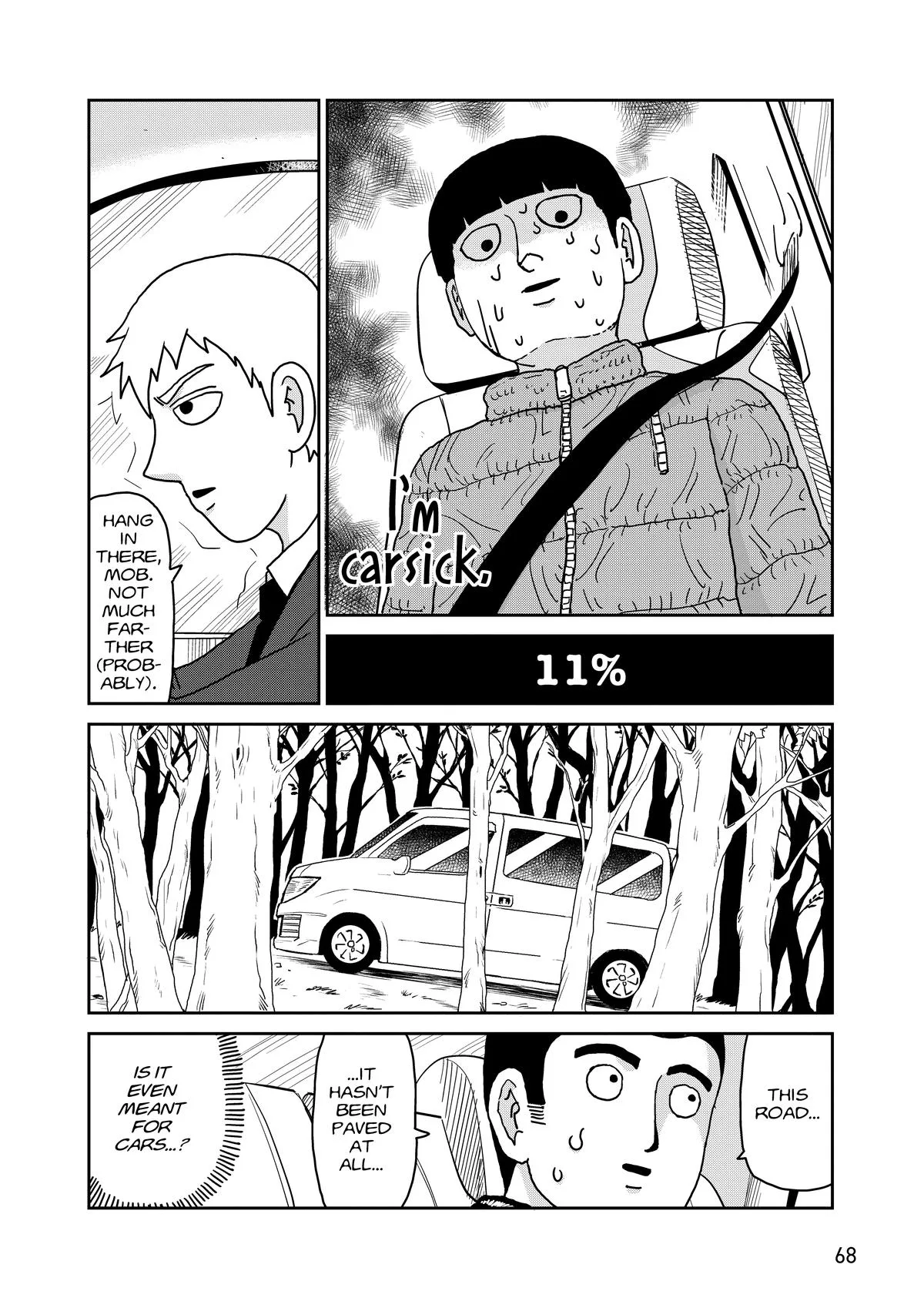 Mob Psycho 100, chapter 98, page 69