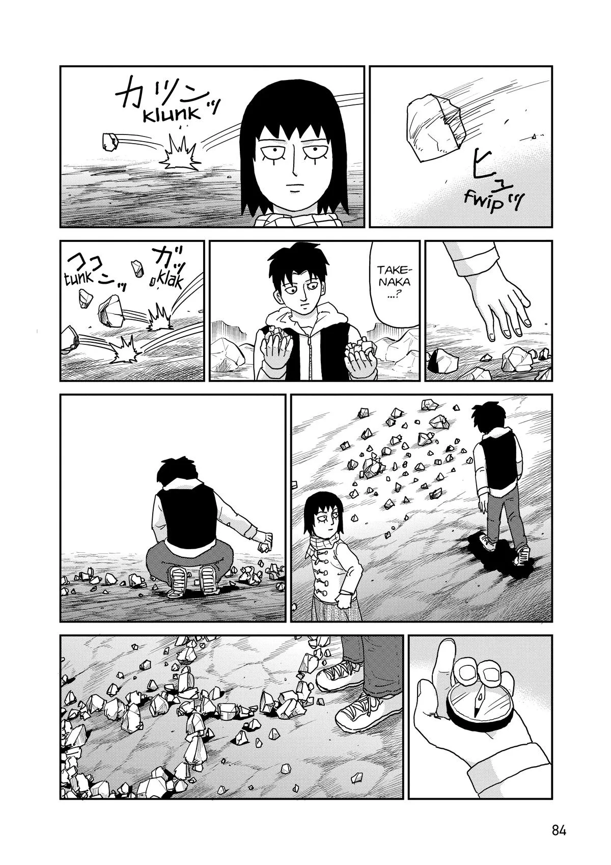 Mob Psycho 100, chapter 98, page 85