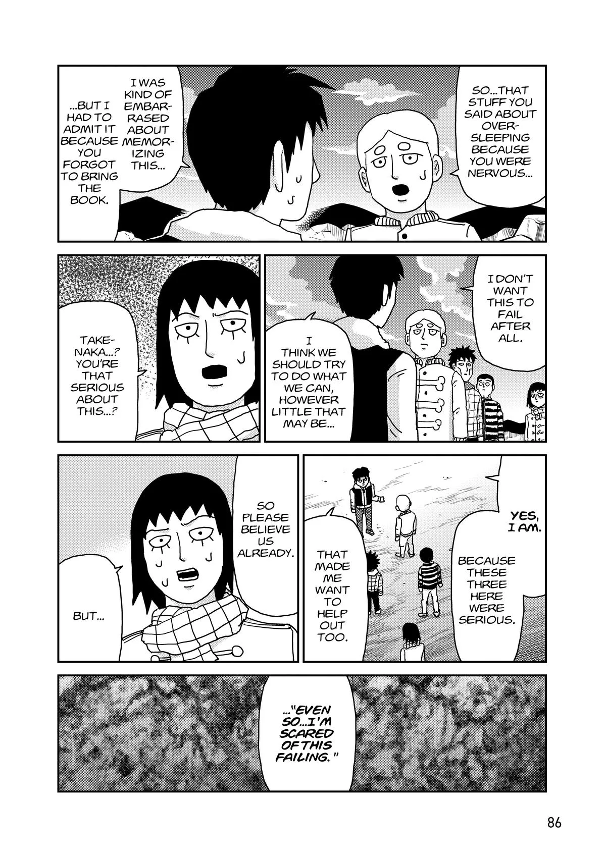 Mob Psycho 100, chapter 98, page 87