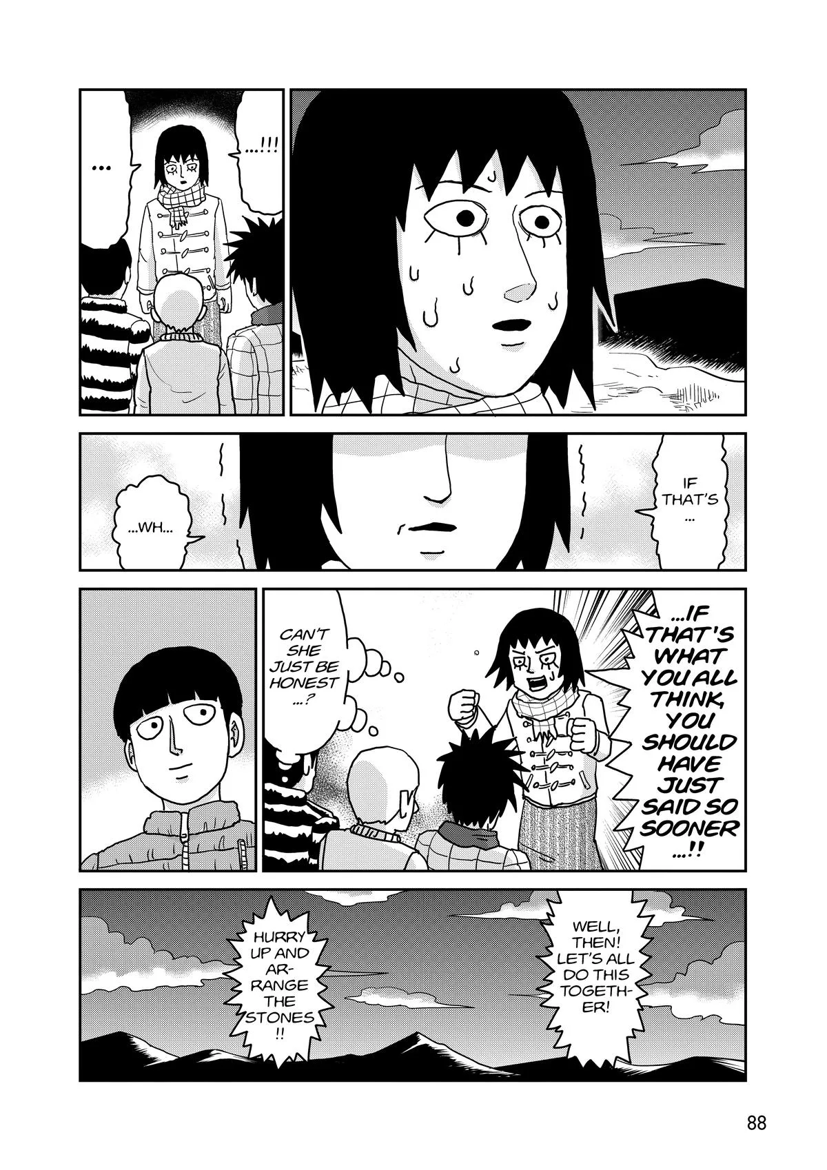 Mob Psycho 100, chapter 98, page 89