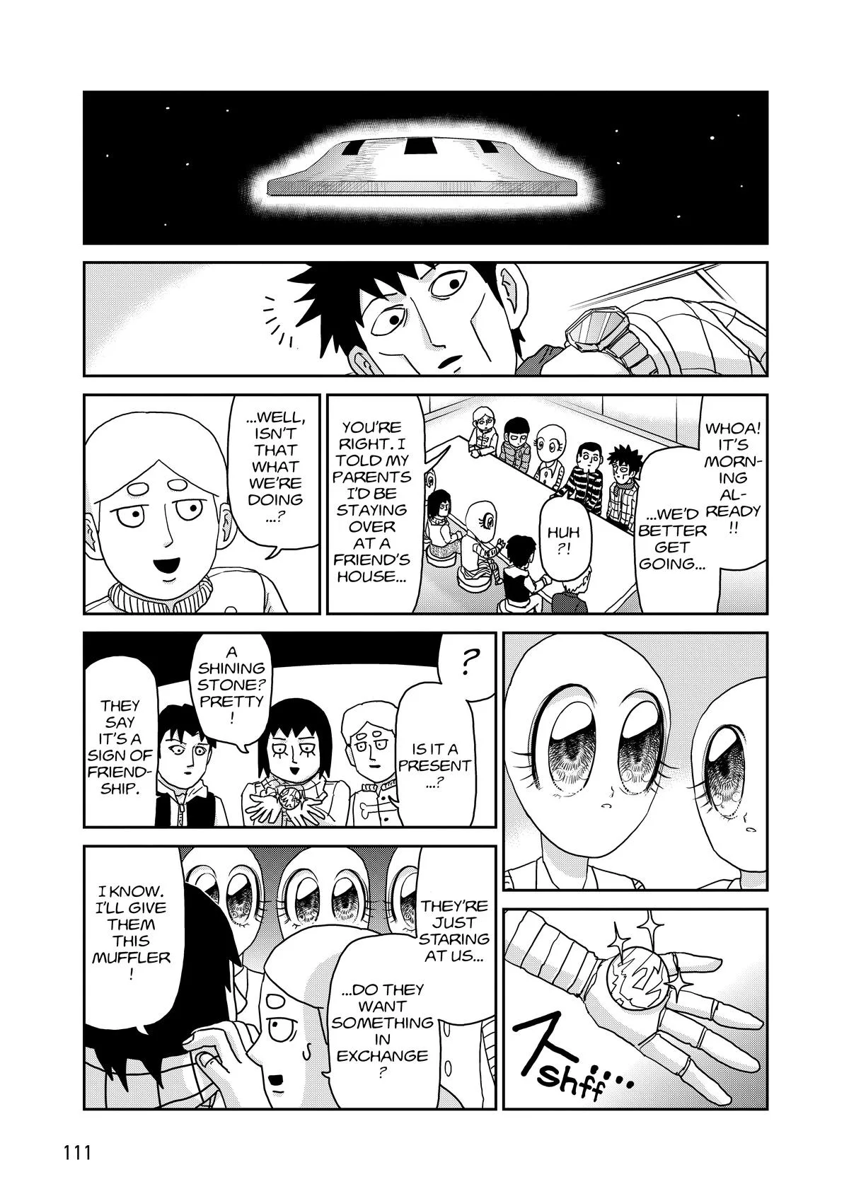 Mob Psycho 100, chapter 98, page 111