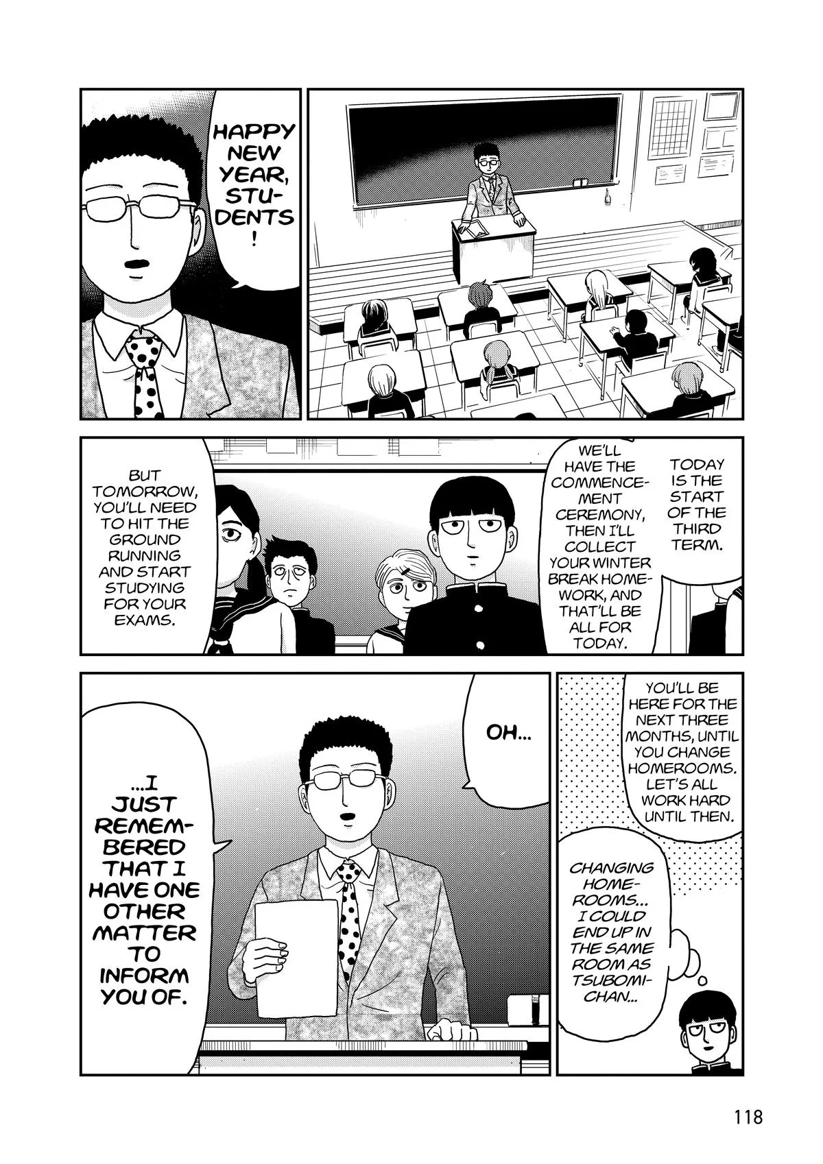 Mob Psycho 100, chapter 99, page 2