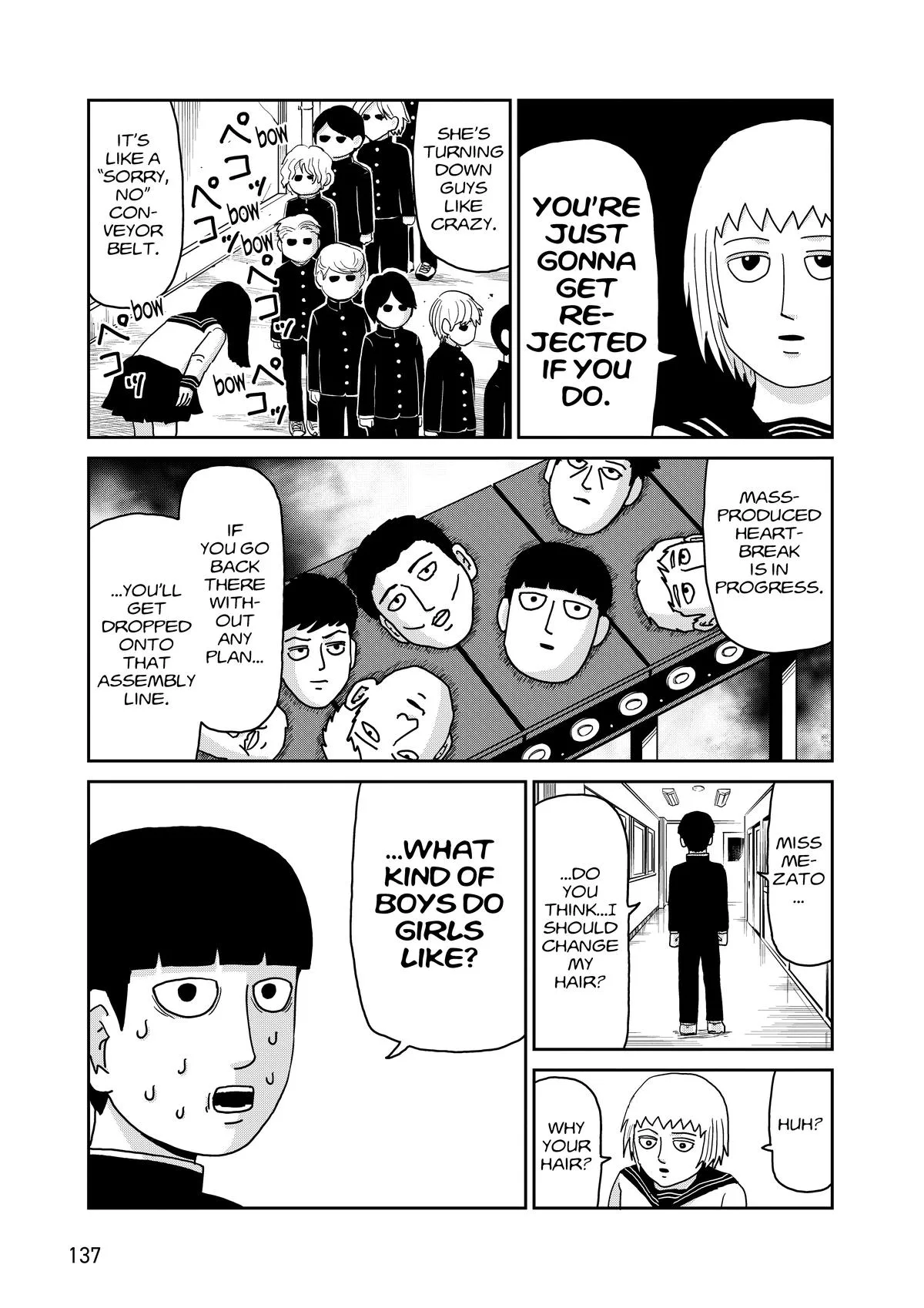 Mob Psycho 100, chapter 99, page 21
