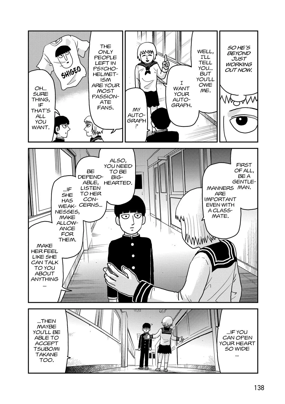 Mob Psycho 100, chapter 99, page 22