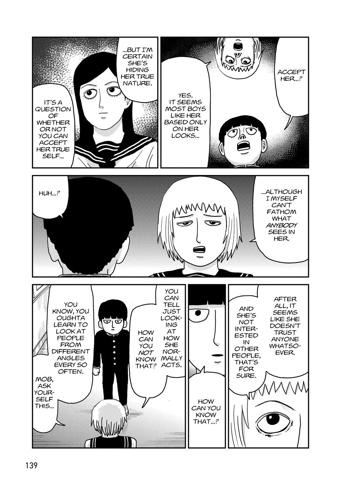 Mob Psycho 100, chapter 99, page 23