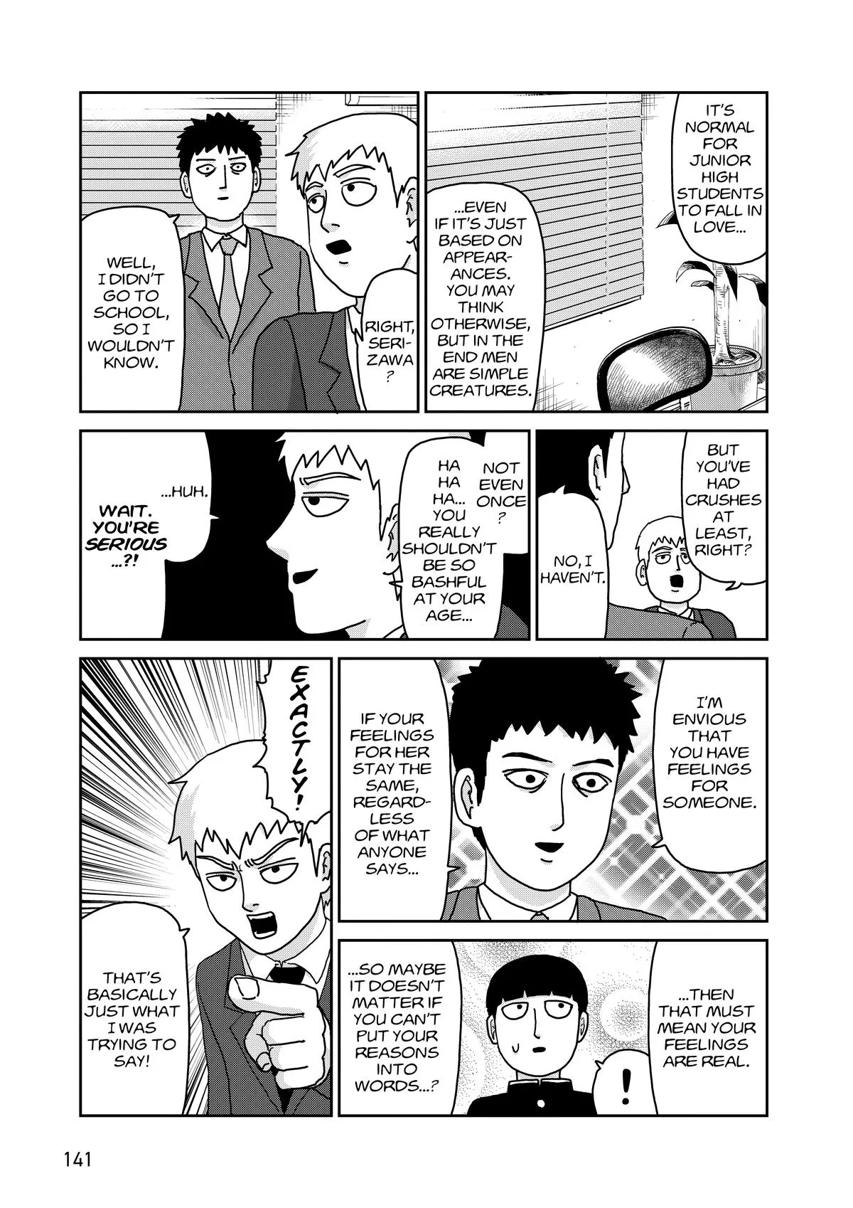 Mob Psycho 100, chapter 99, page 25