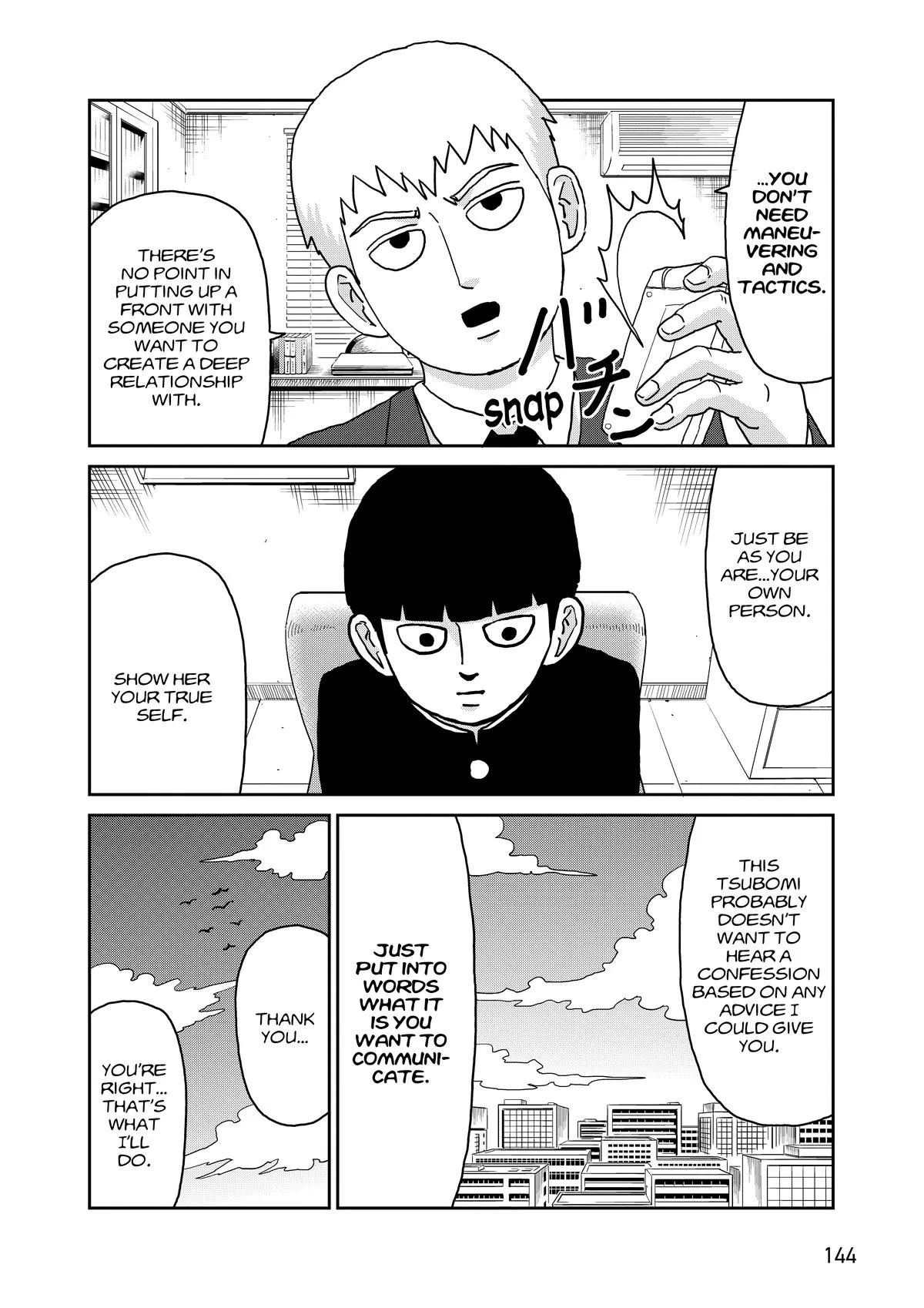 Mob Psycho 100, chapter 99, page 28