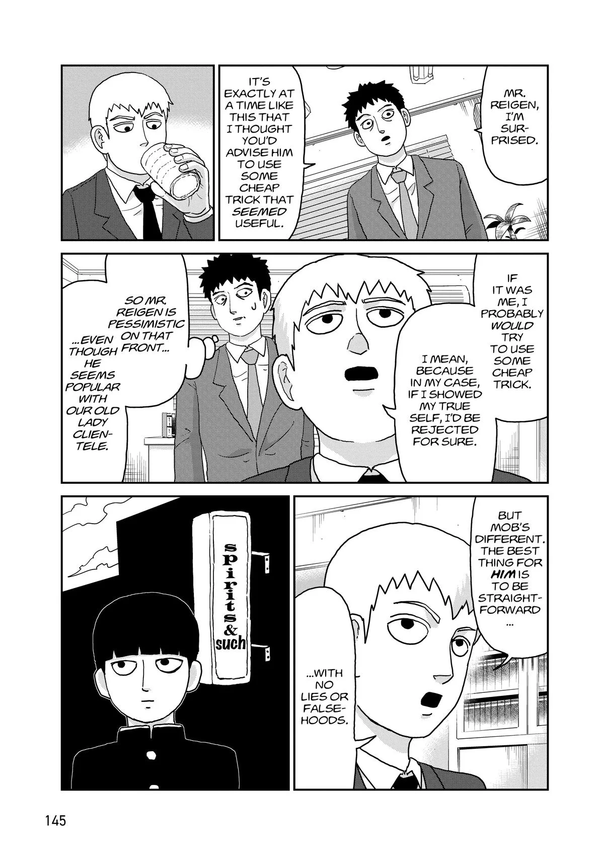 Mob Psycho 100, chapter 99, page 29
