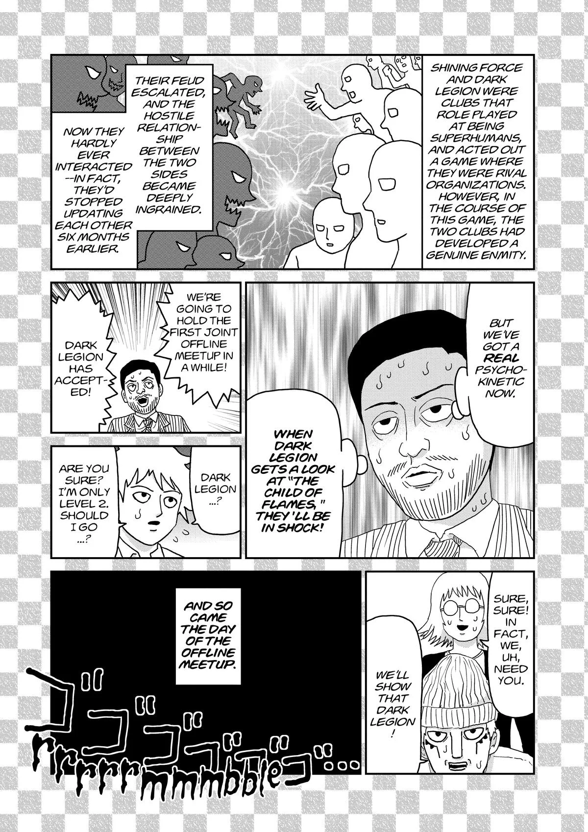 Mob Psycho 100, chapter 99.5, page 12