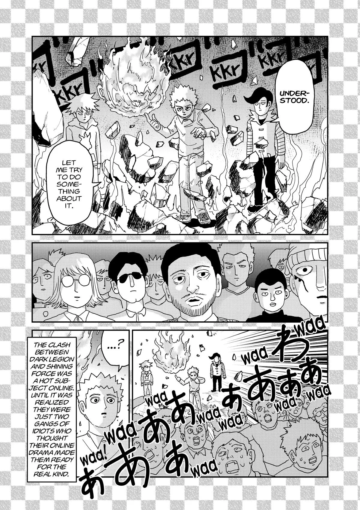 Mob Psycho 100, chapter 99.5, page 18