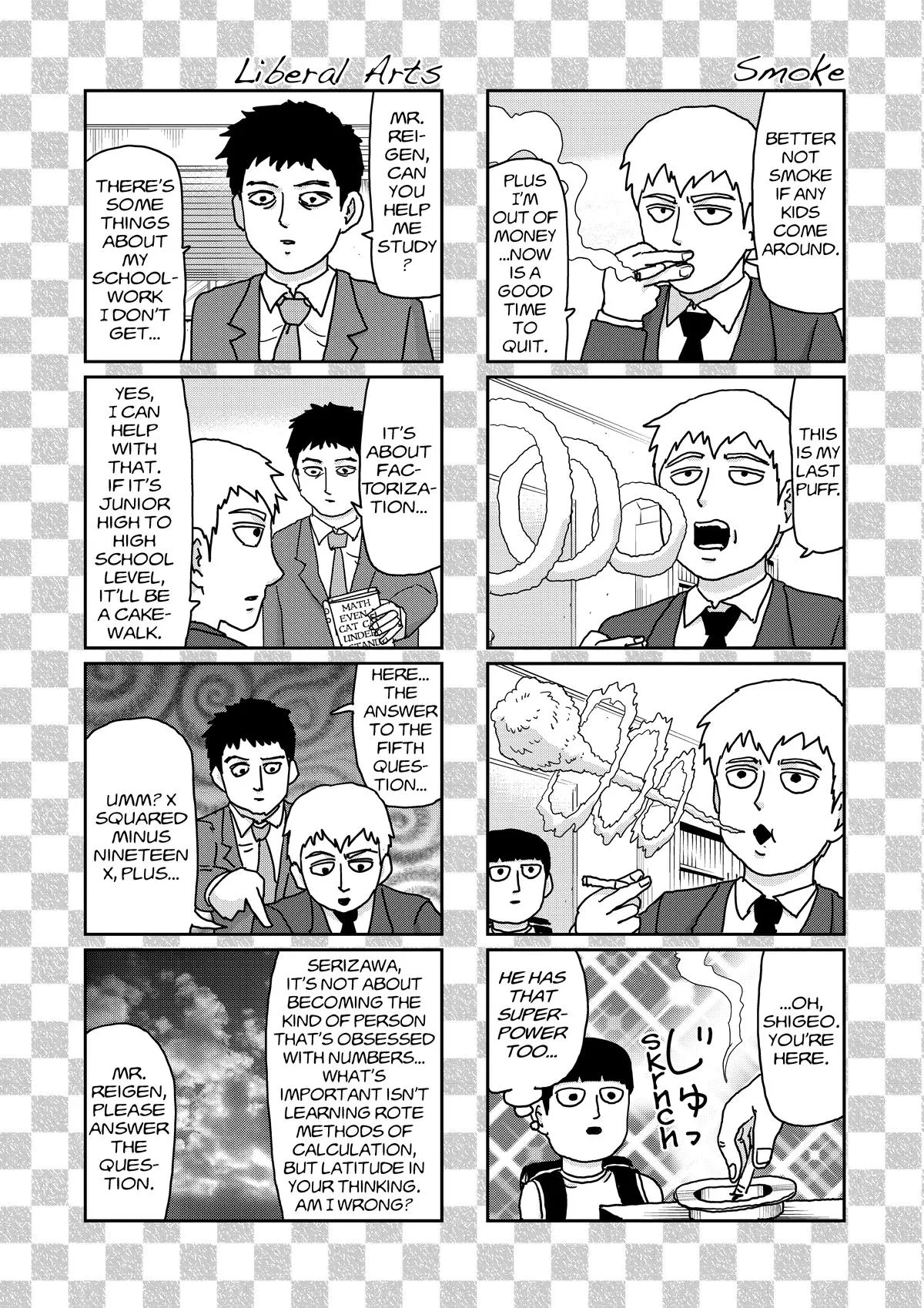 Mob Psycho 100, chapter 99.5, page 19