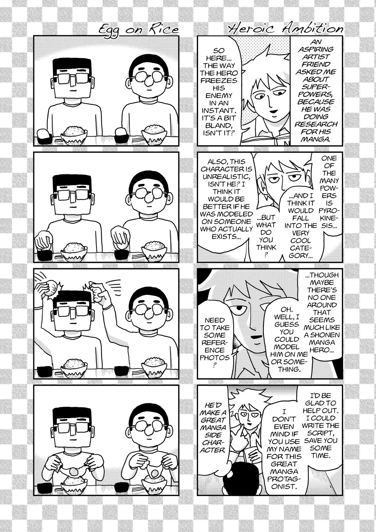 Mob Psycho 100, chapter 99.5, page 21
