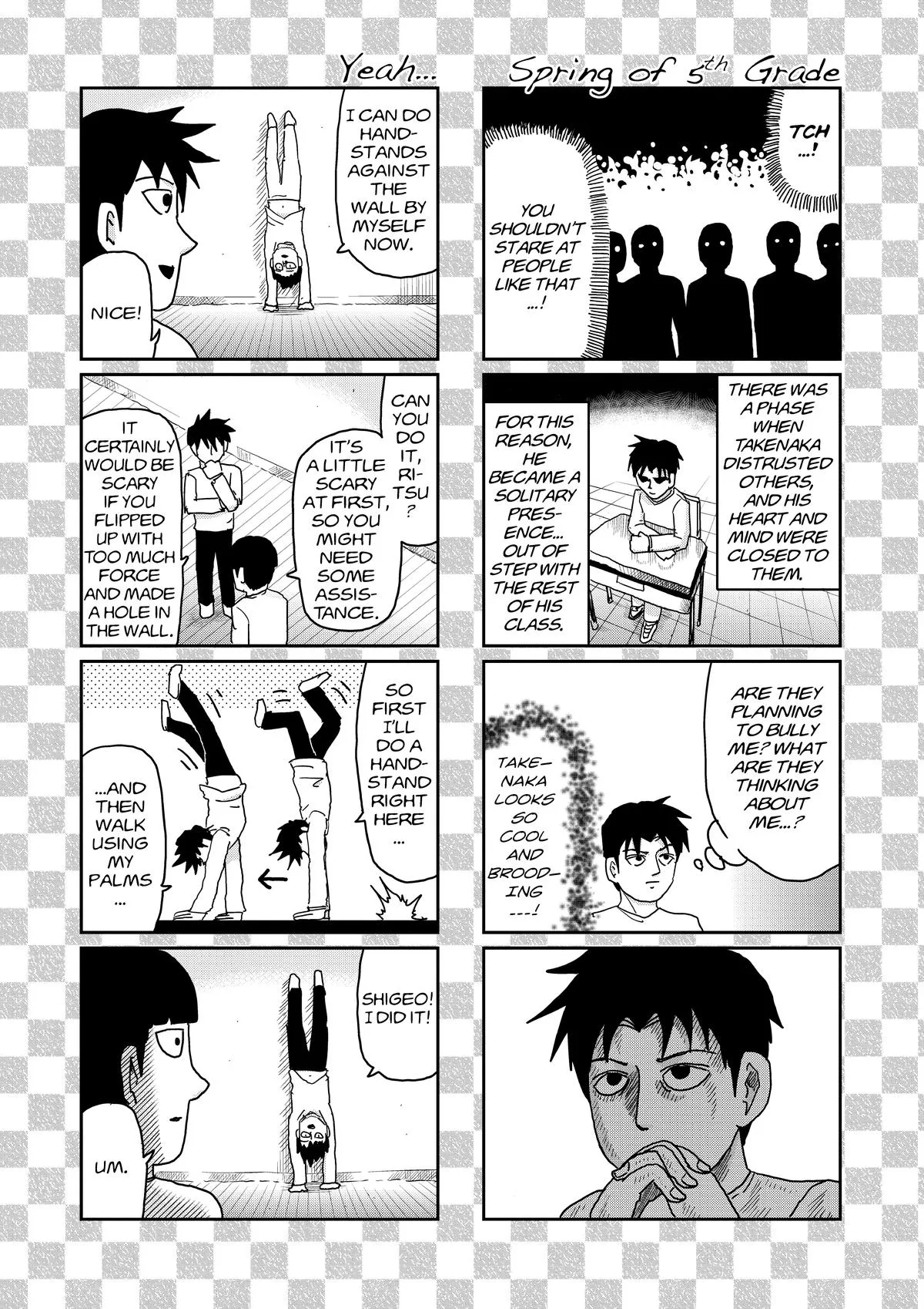 Mob Psycho 100, chapter 99.5, page 22
