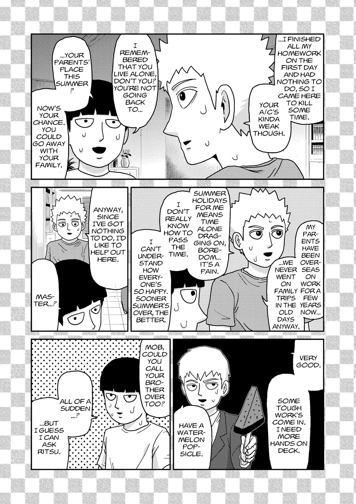 Mob Psycho 100, chapter 99.5, page 24