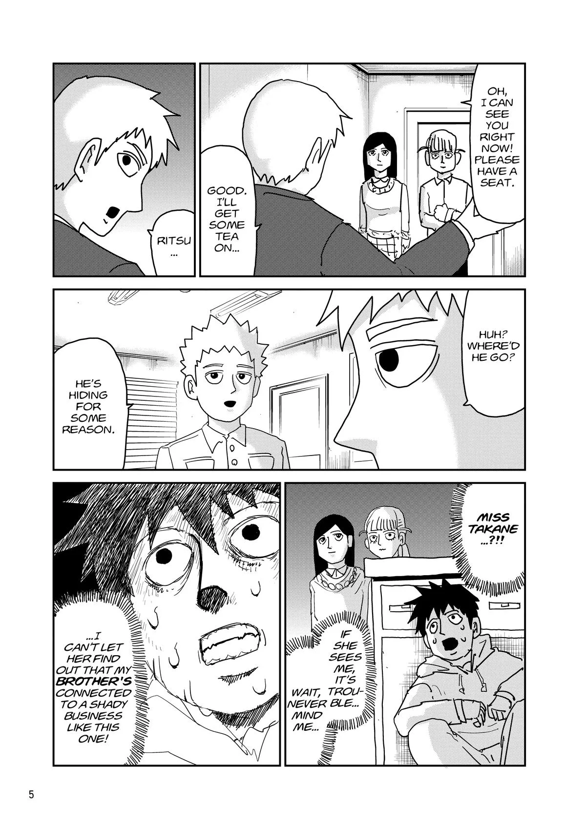 Mob Psycho 100, chapter 100, page 6