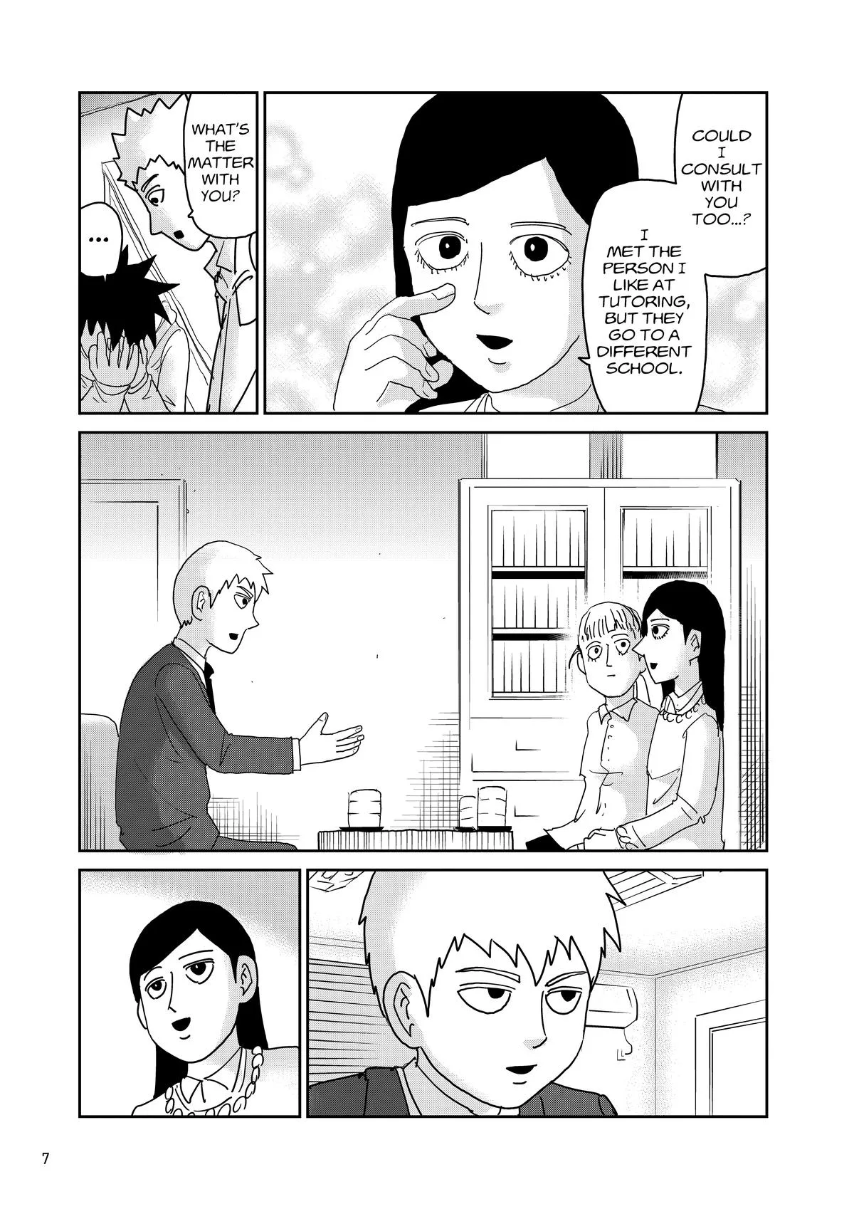 Mob Psycho 100, chapter 100, page 8