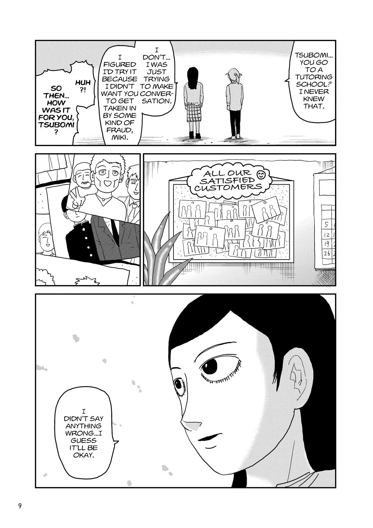Mob Psycho 100, chapter 100, page 10
