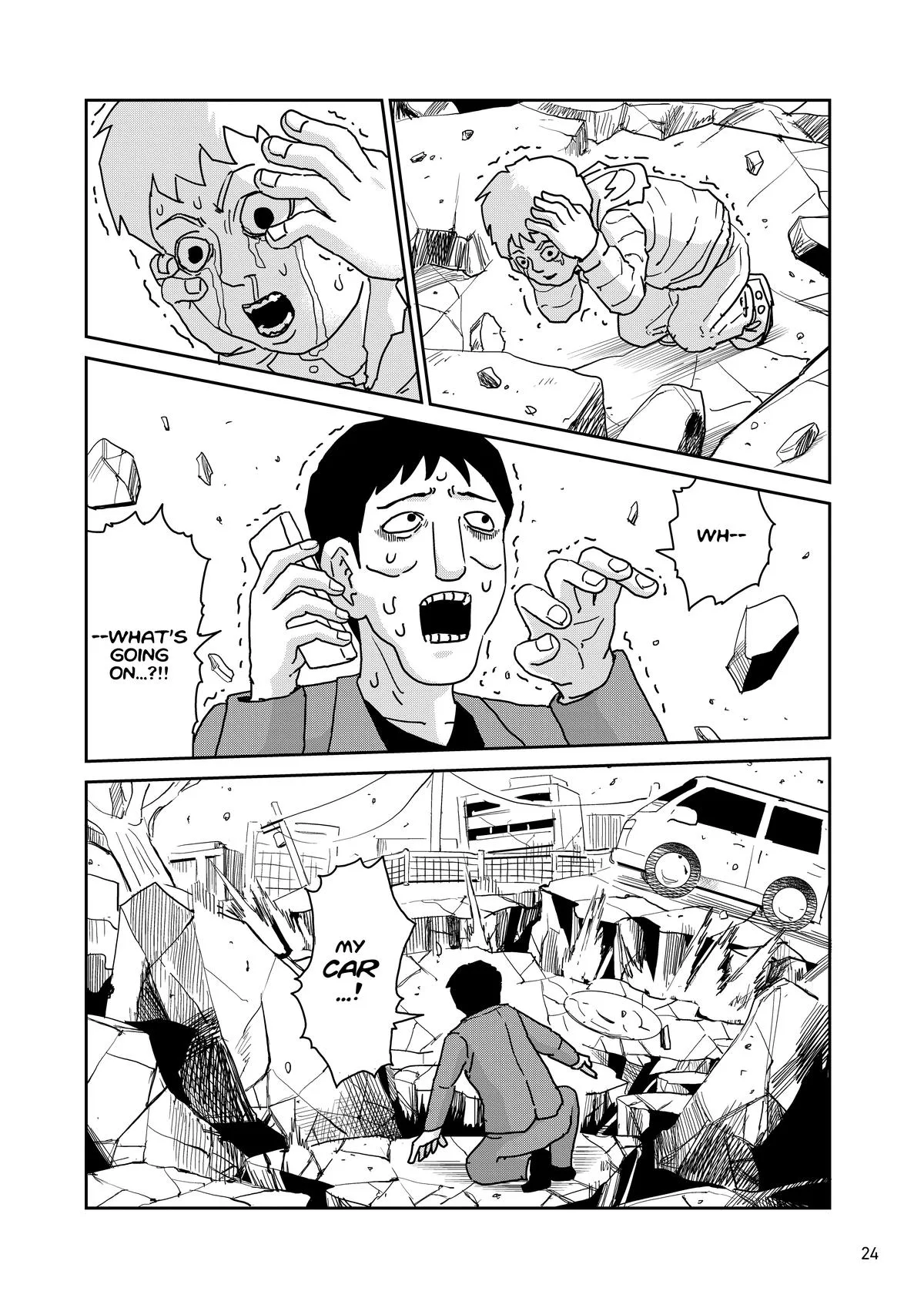 Mob Psycho 100, chapter 100, page 25