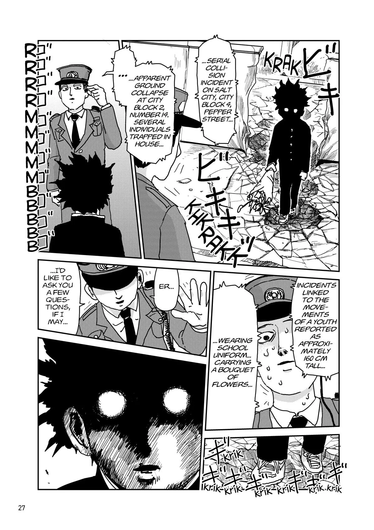 Mob Psycho 100, chapter 100, page 28