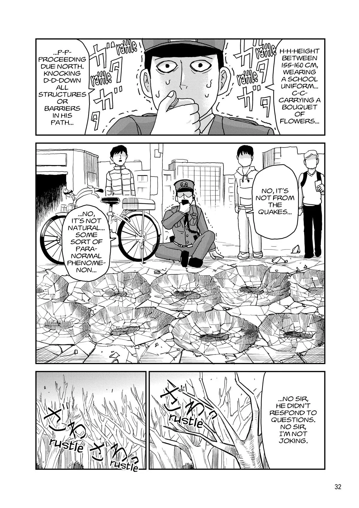 Mob Psycho 100, chapter 100, page 32