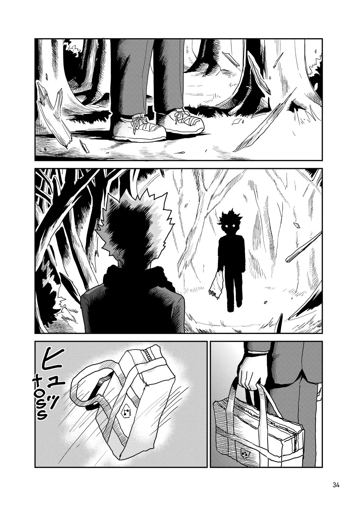 Mob Psycho 100, chapter 100, page 34