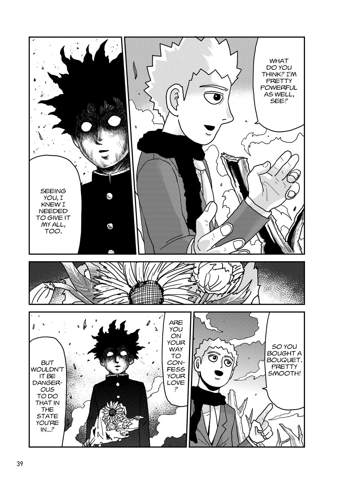 Mob Psycho 100, chapter 100, page 39