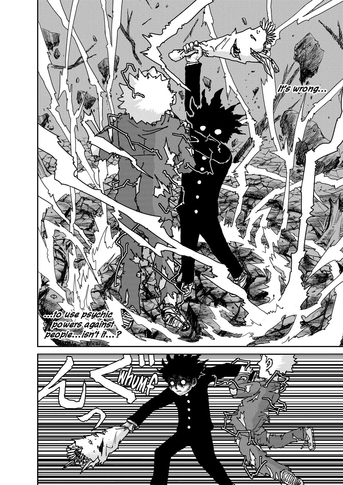 Mob Psycho 100, chapter 100, page 56