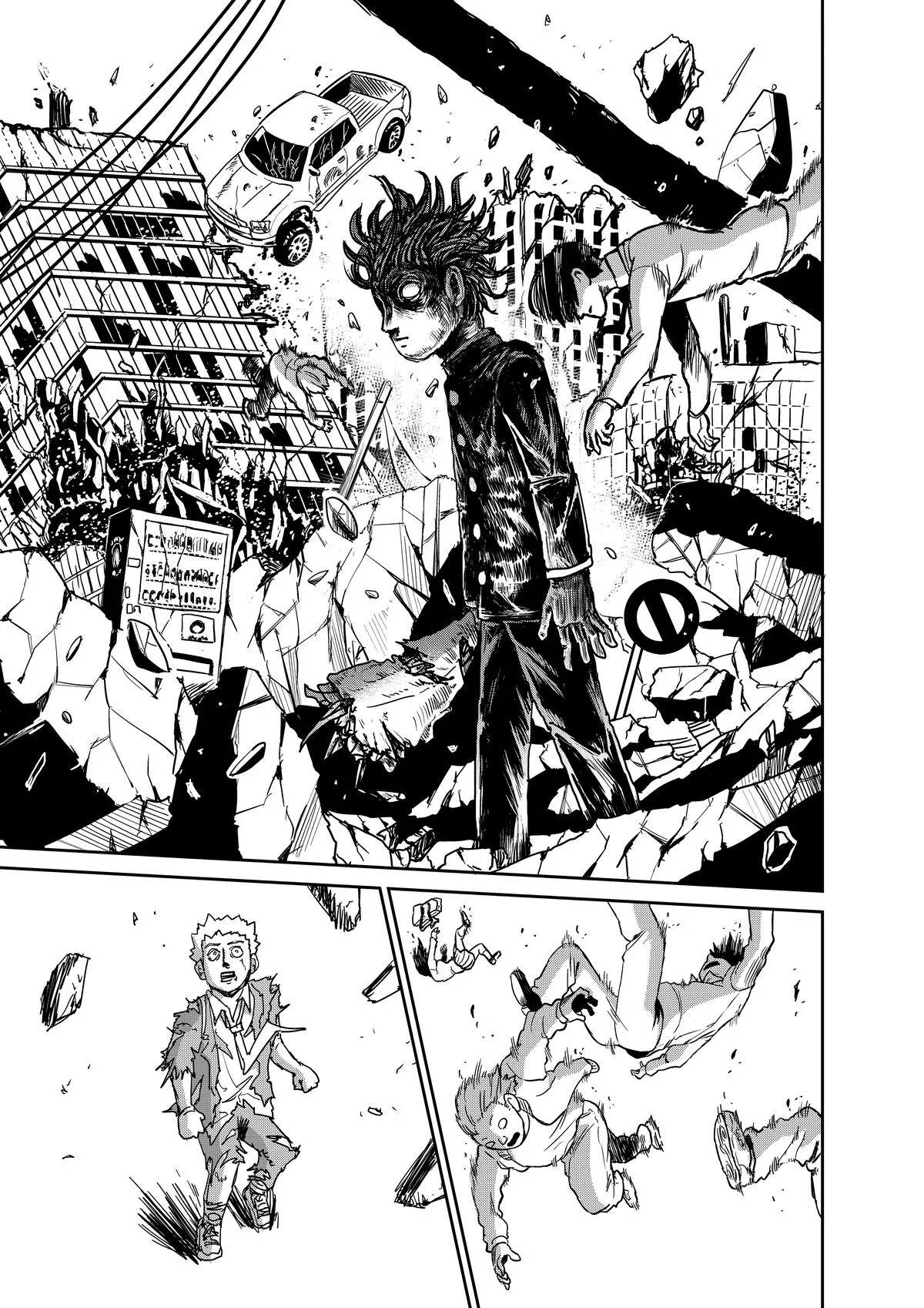 Mob Psycho 100, chapter 100, page 63