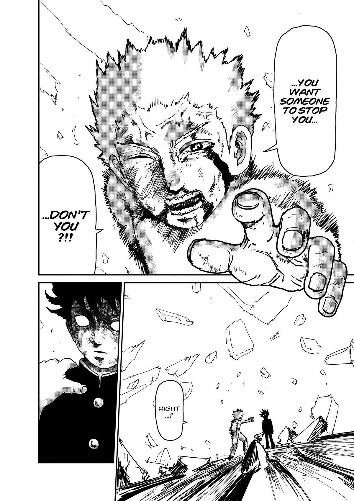 Mob Psycho 100, chapter 100, page 70