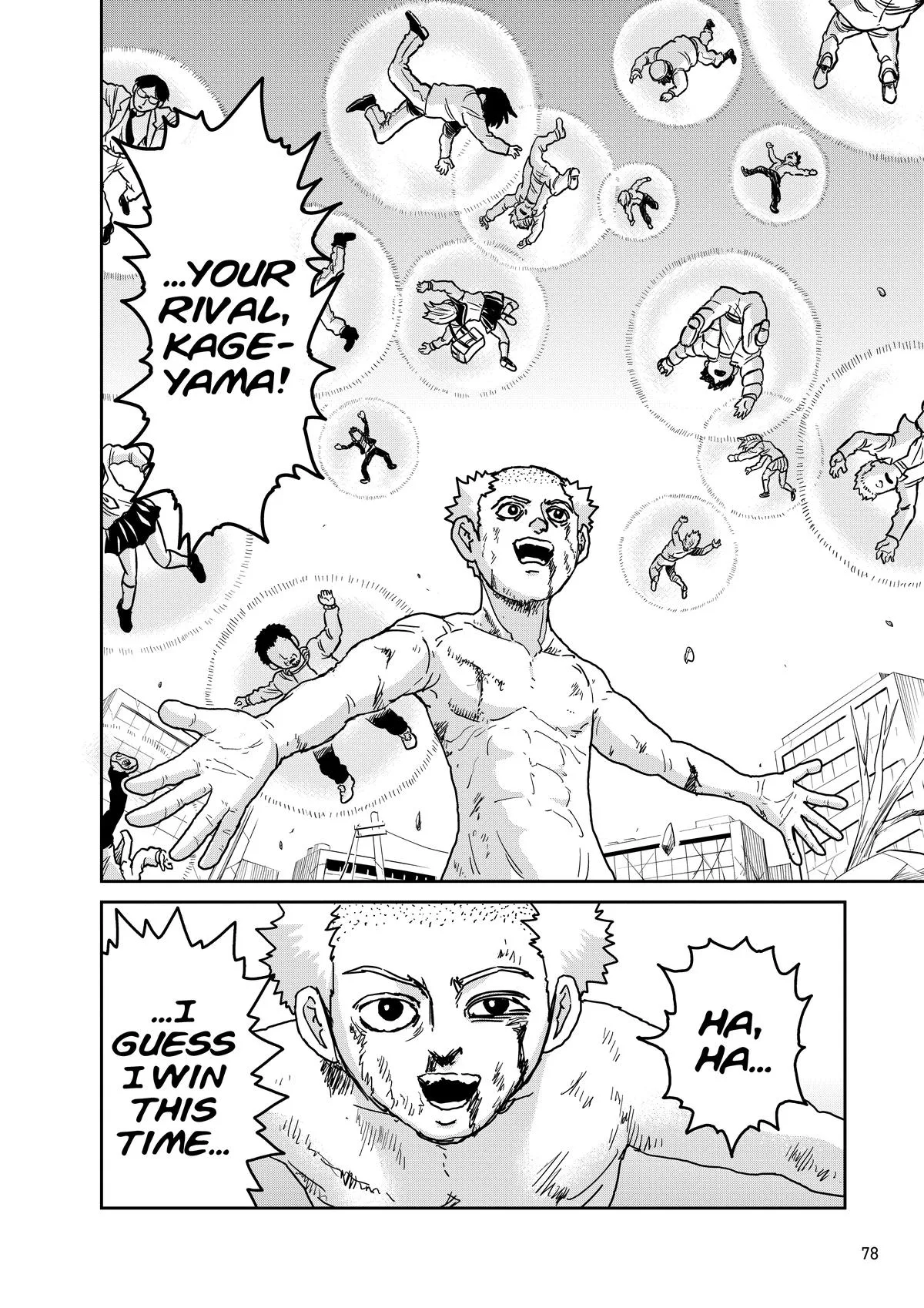 Mob Psycho 100, chapter 100, page 77