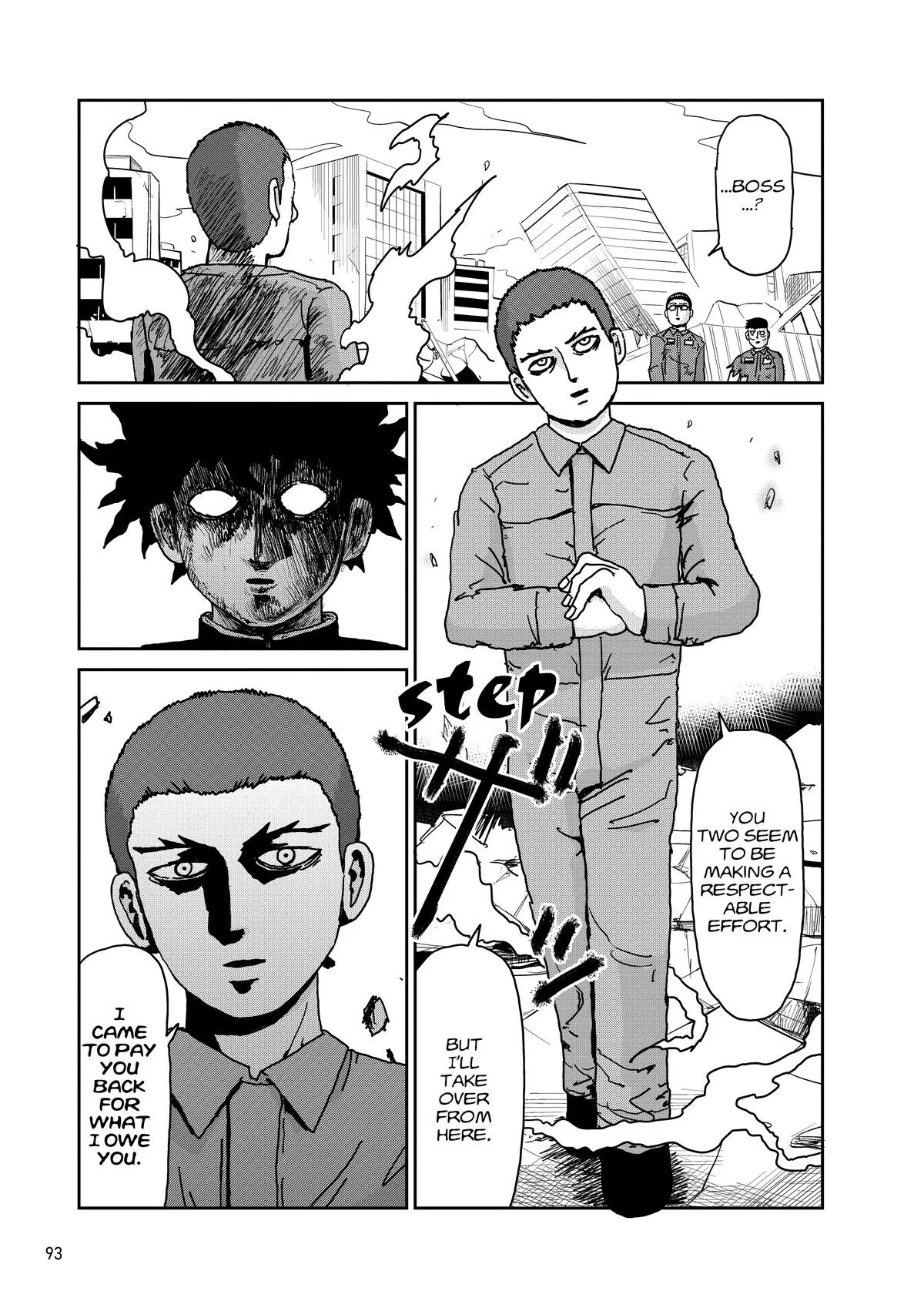 Mob Psycho 100, chapter 100, page 92