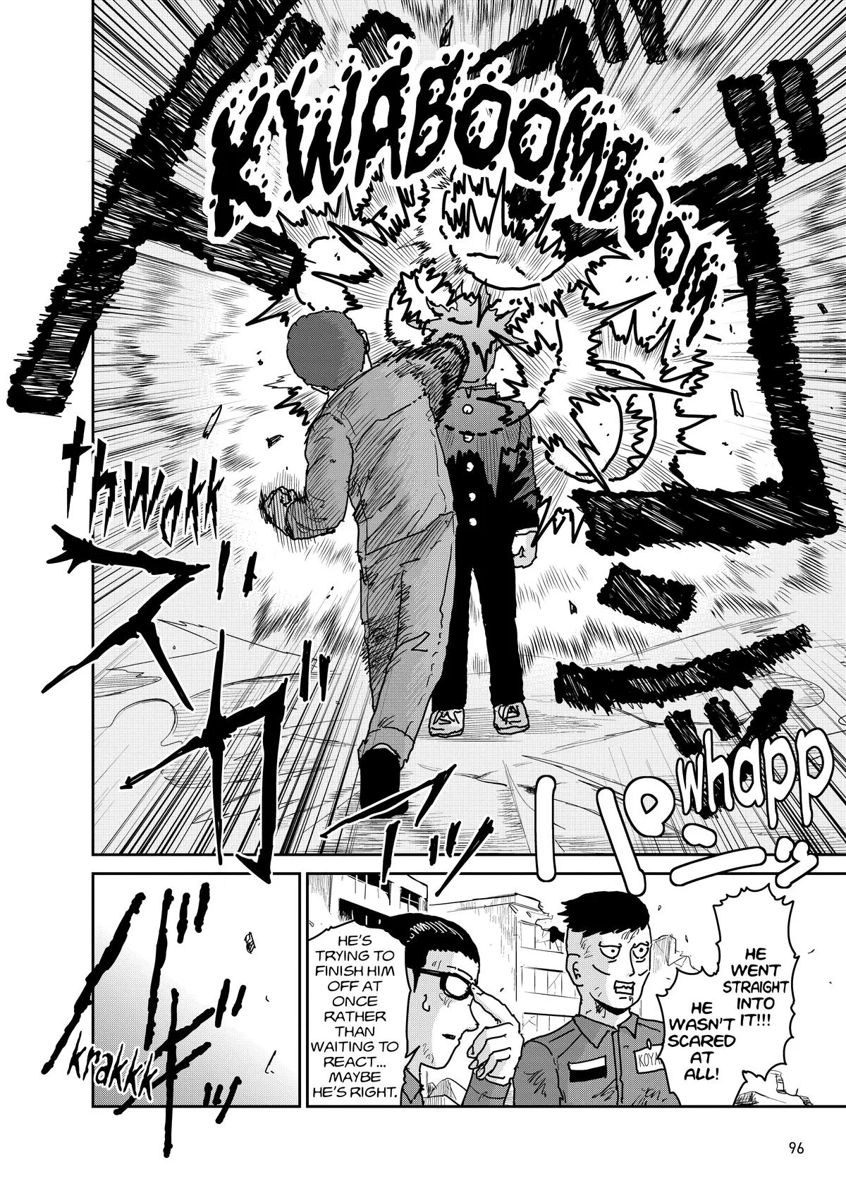 Mob Psycho 100, chapter 100, page 95