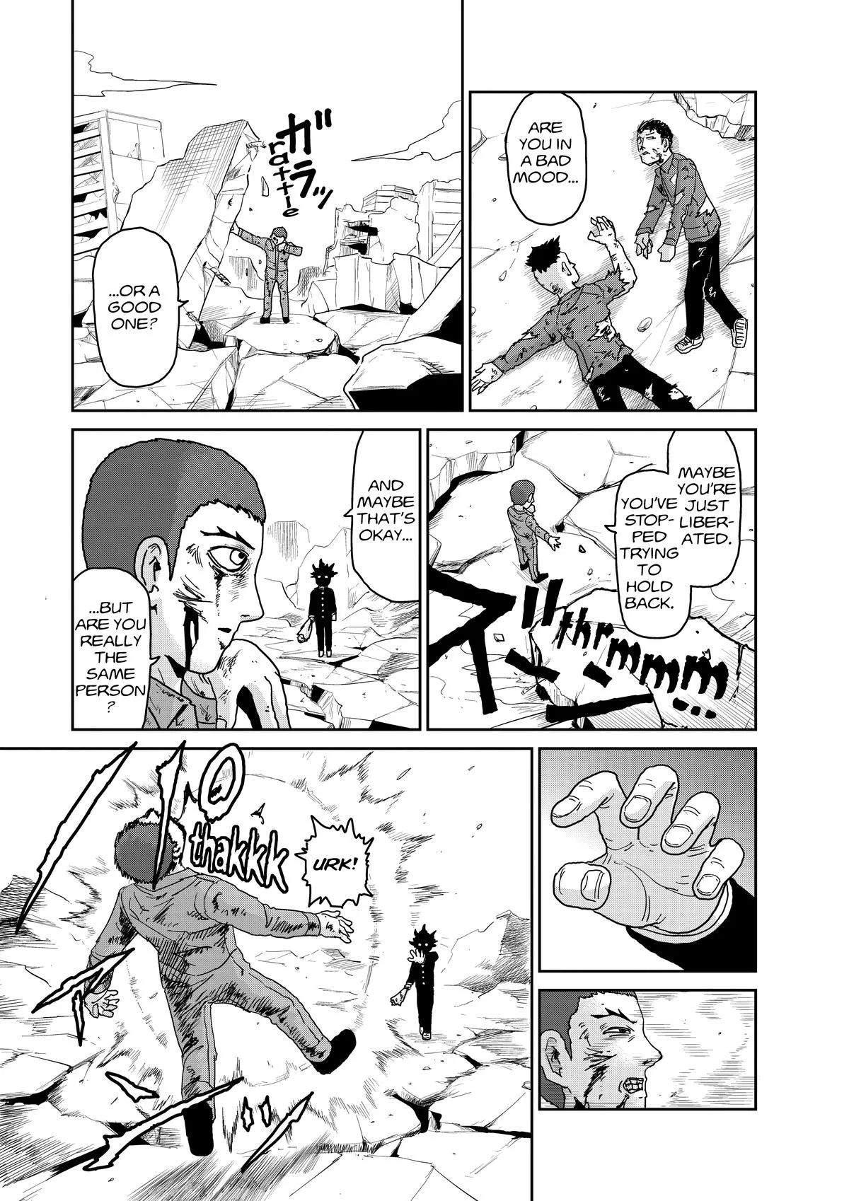 Mob Psycho 100, chapter 100, page 98