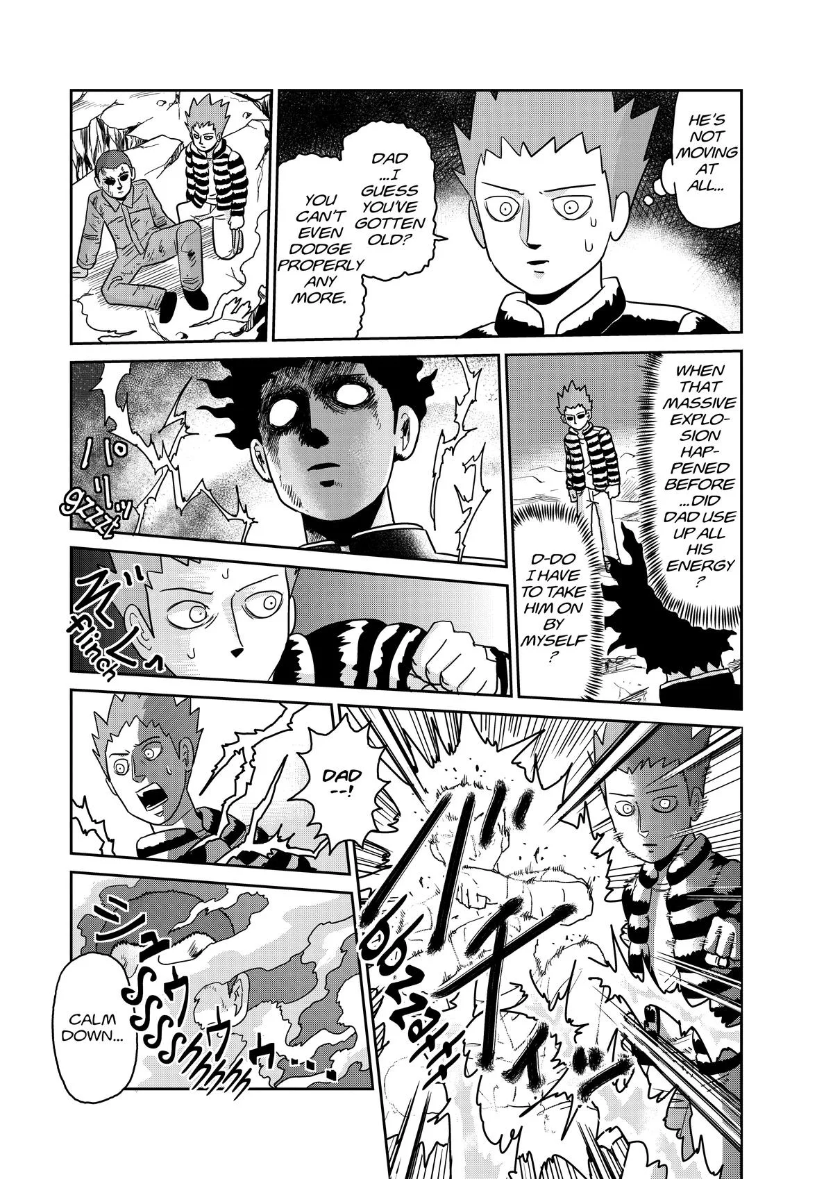 Mob Psycho 100, chapter 100, page 104