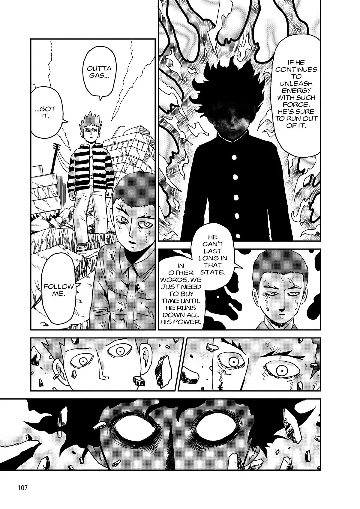 Mob Psycho 100, chapter 100, page 106