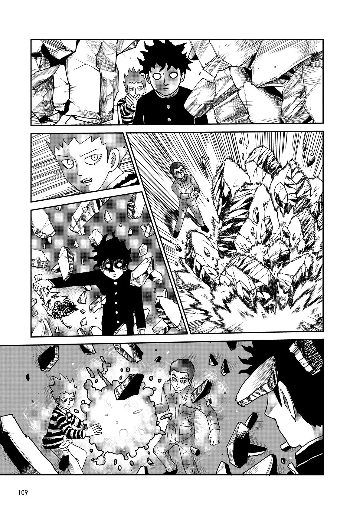 Mob Psycho 100, chapter 100, page 108
