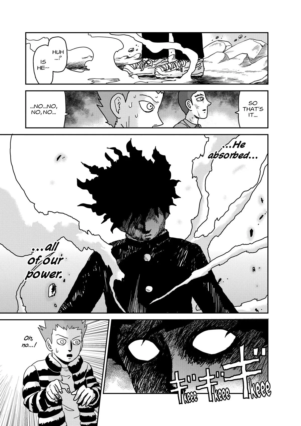 Mob Psycho 100, chapter 100, page 110