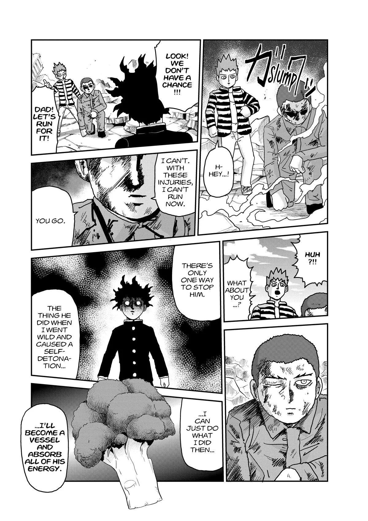 Mob Psycho 100, chapter 100, page 112