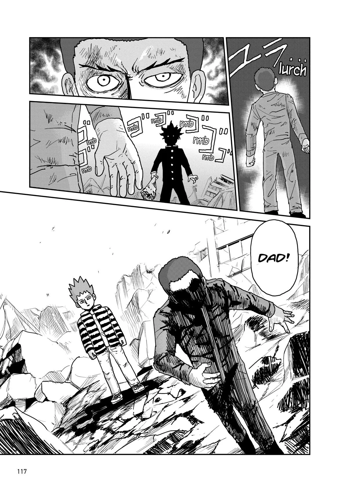 Mob Psycho 100, chapter 100, page 116