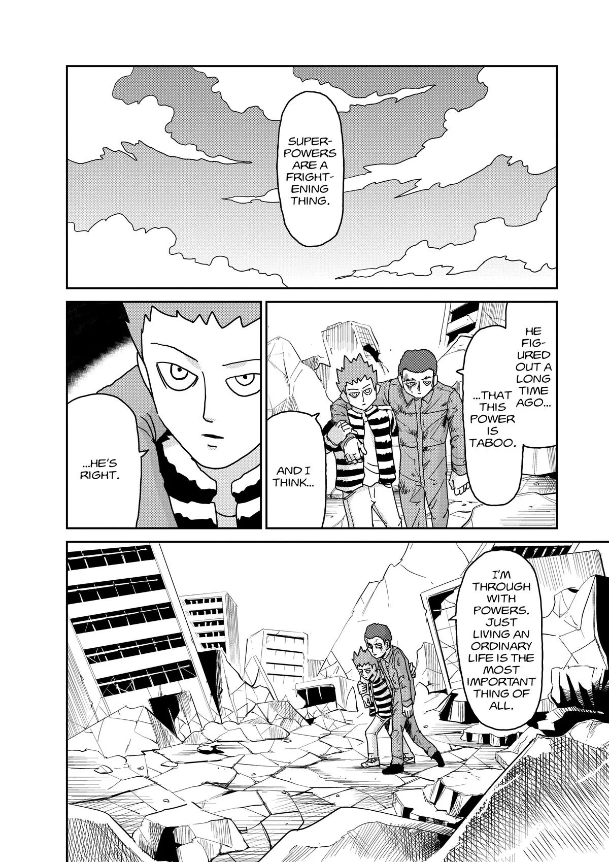 Mob Psycho 100, chapter 100, page 119