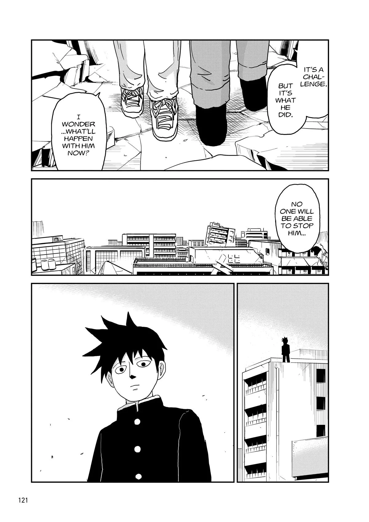 Mob Psycho 100, chapter 100, page 120