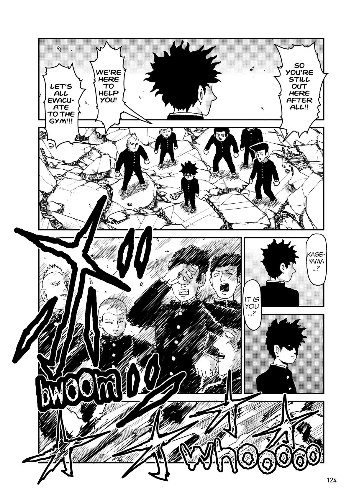 Mob Psycho 100, chapter 100, page 123