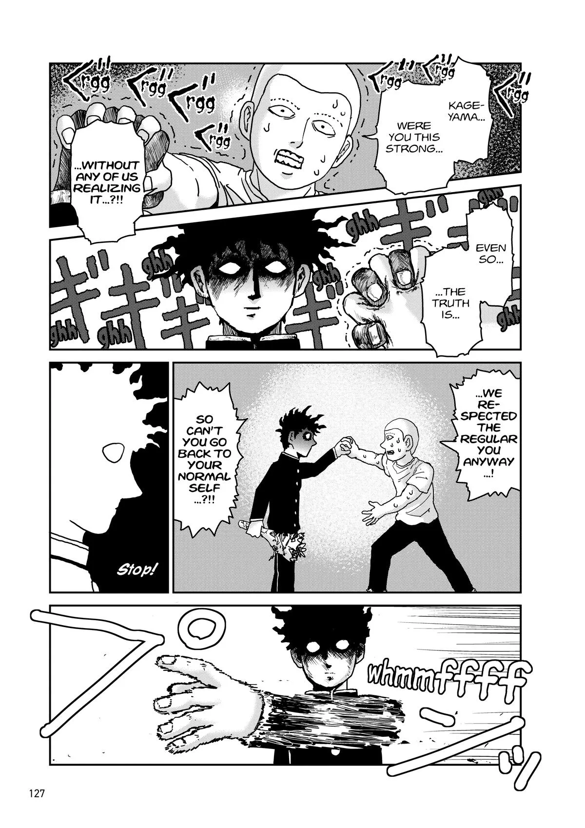 Mob Psycho 100, chapter 100, page 126