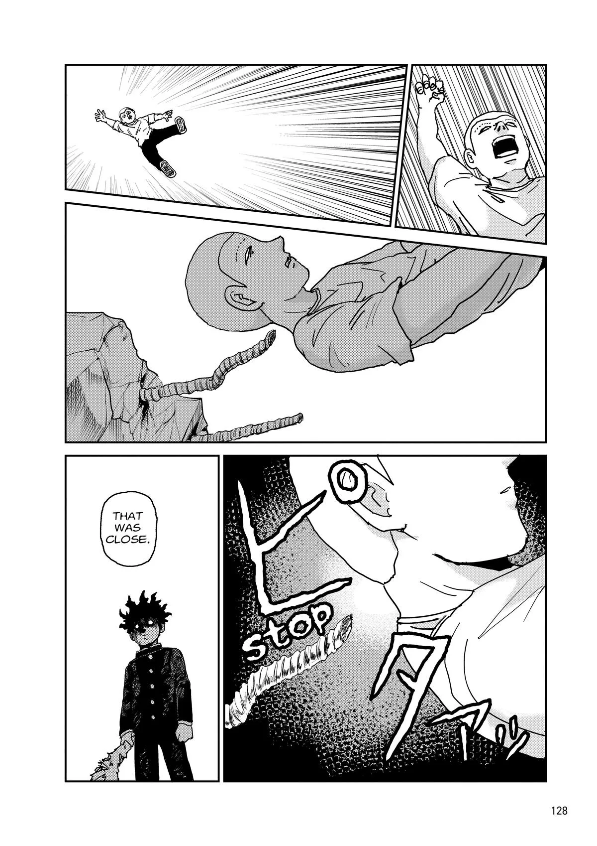 Mob Psycho 100, chapter 100, page 127