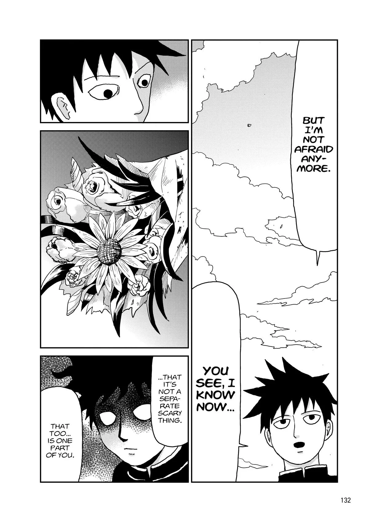 Mob Psycho 100, chapter 100, page 131
