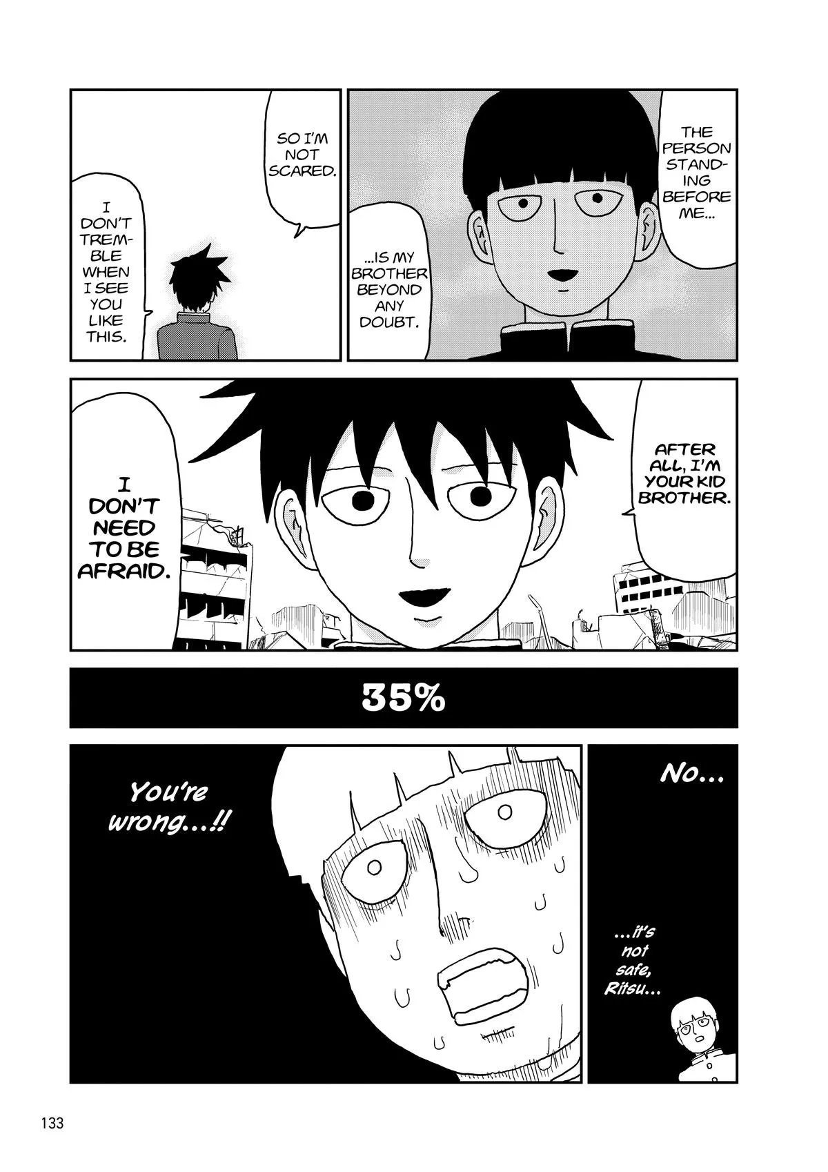 Mob Psycho 100, chapter 100, page 132