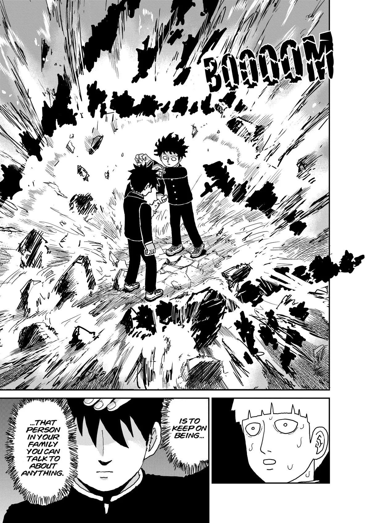 Mob Psycho 100, chapter 100, page 144